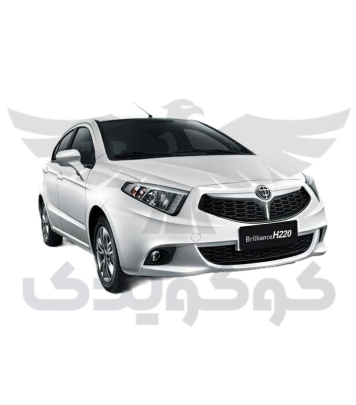 پوسته سپر جلو برلیانس 220 سفید (صلیبی)