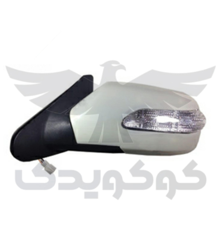 آیینه بغل راست لیفان 620 سفید