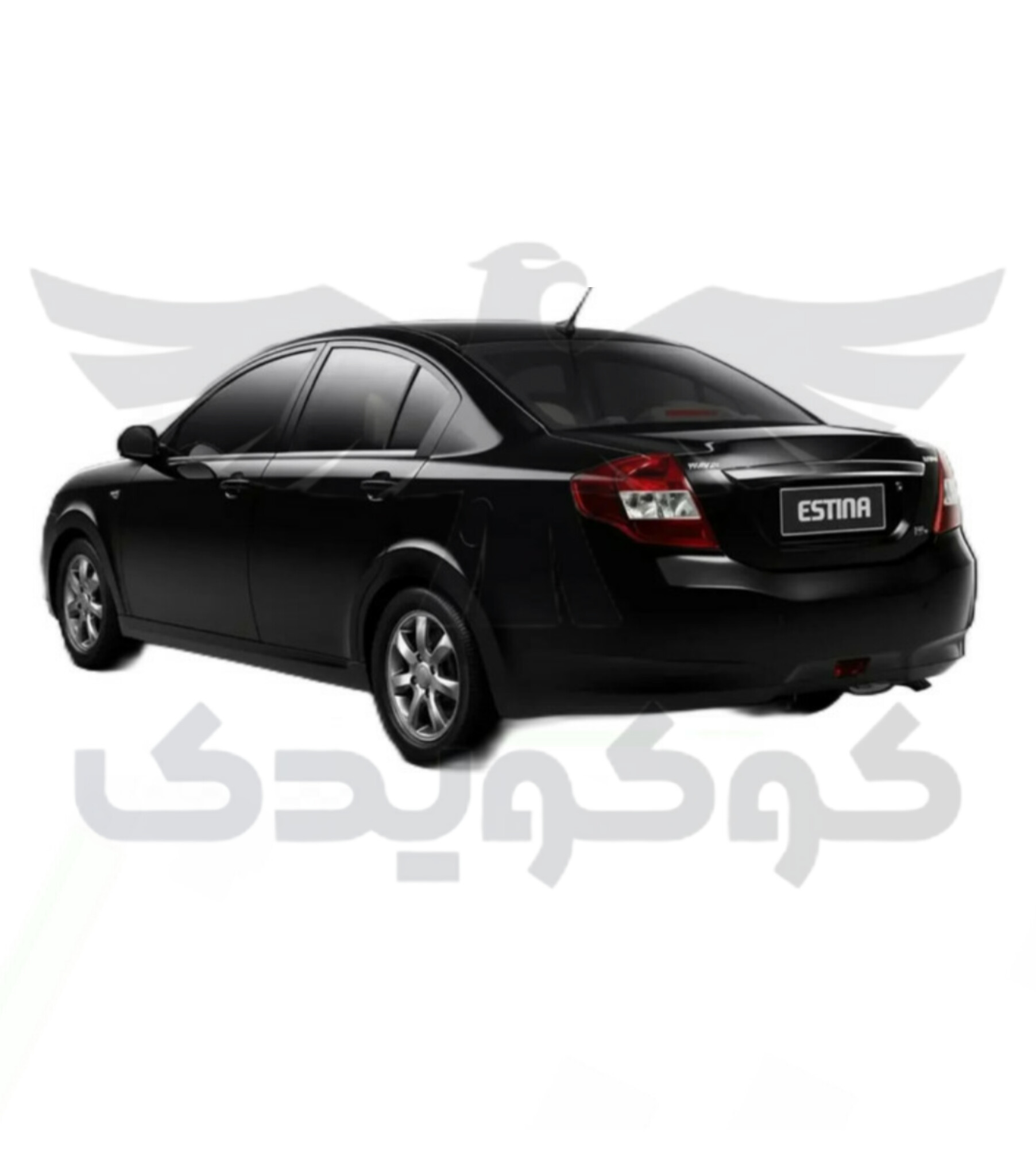 پوسته سپر عقب ام وی ام 550 مشکی