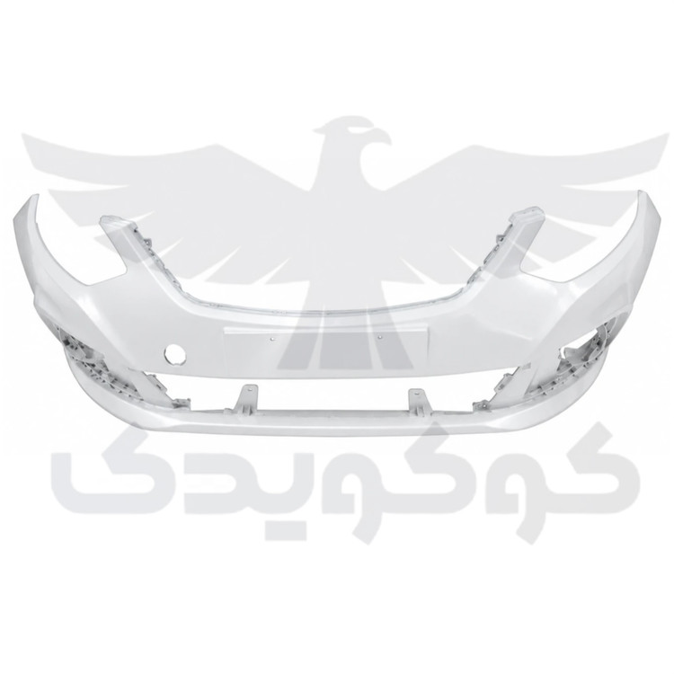 سپر جلو جک J4 رنگ شده سفید ( شرکتی اصلی )