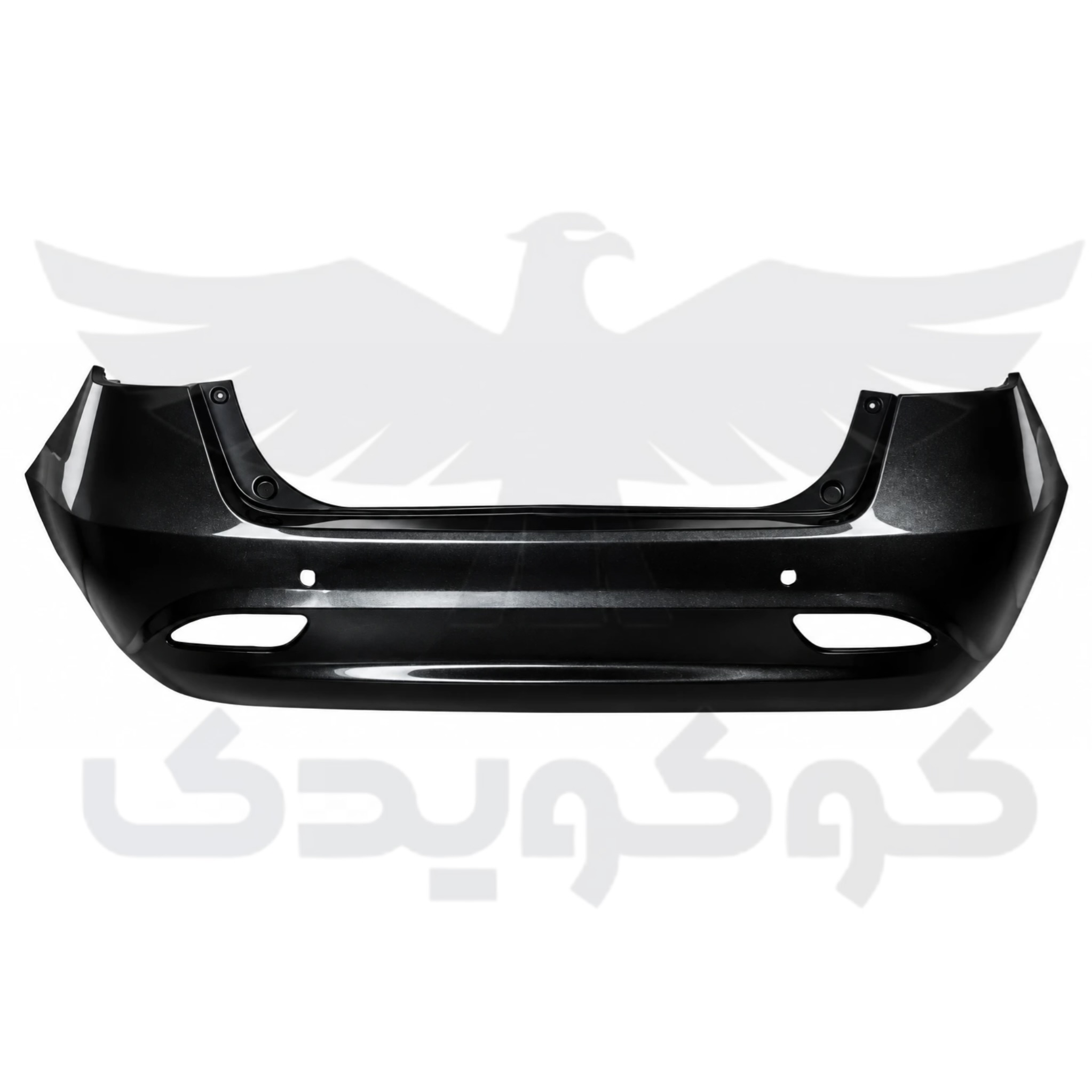 سپر عقب جک J4 رنگ شده مشکی ( شرکتی اصلی )